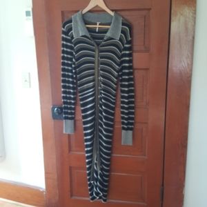 Free People stripey cardigan extra large